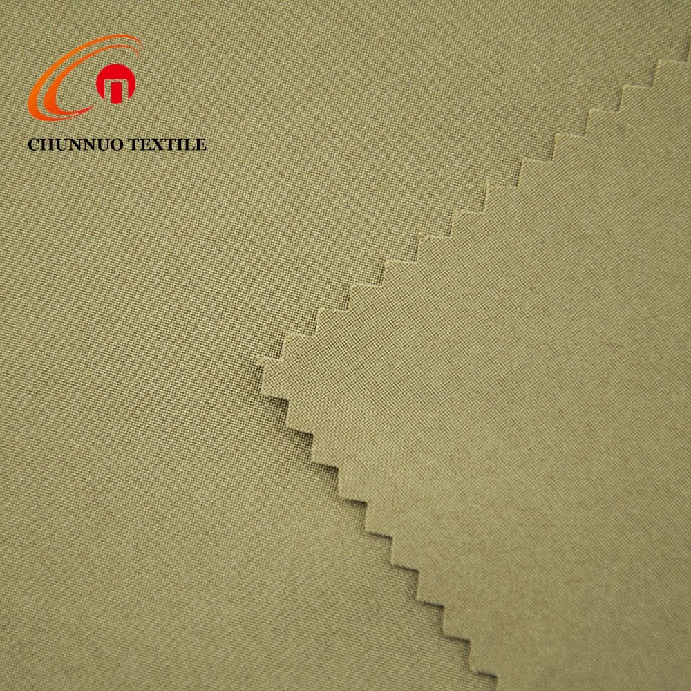 Hot Sale cheaper woven fabric 100% Polyester fabric colour plain colour for woman trousers