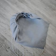 100% pure linen fabric cot fitted sheet for kids children bed cool fresh and comfortable baby's bassinet sheet linen sheets