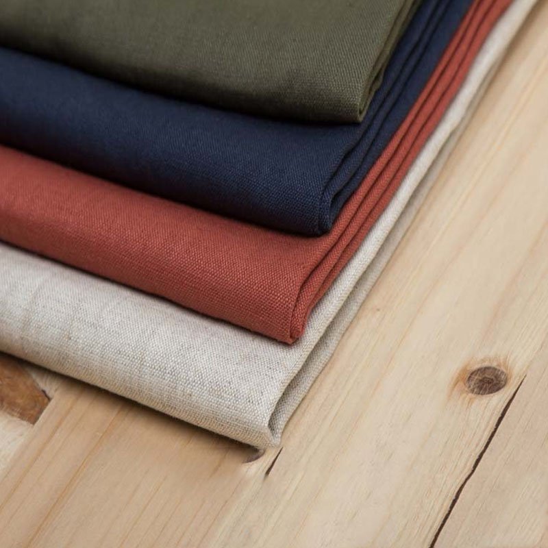 Promotional price Medium Weight 100% linen fabric turkey original linen fabric for Water Resistant