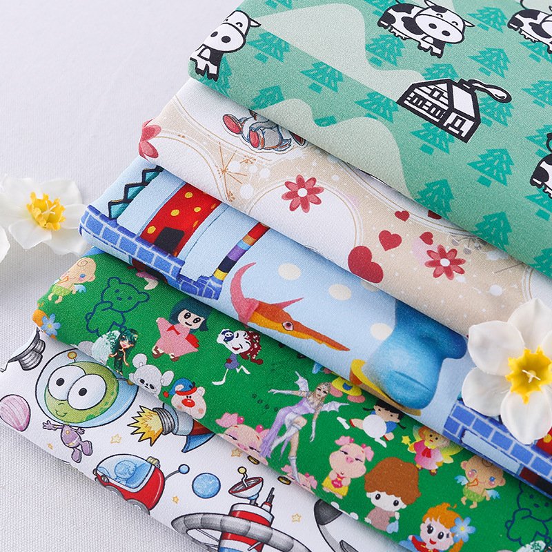 High Quality Garment T Shirt Cloth Custom Print Jersey Organic Bamboo Fiber Knit Spandex Bamboo Fabric