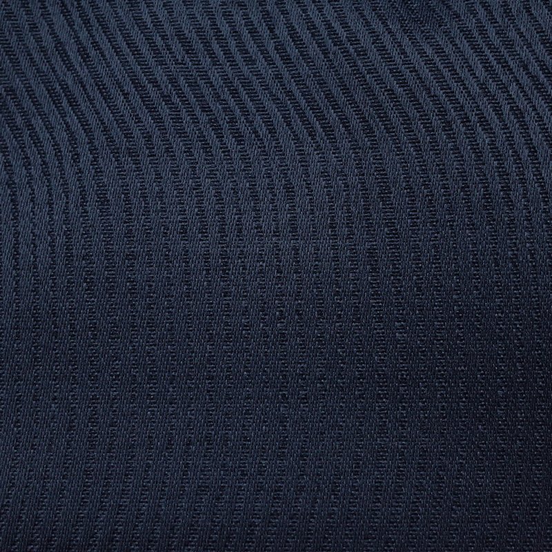Modern Luxury Style Yellow Sky Royal Blue Black out Jacquard Polyester Fabric Navy Blue Blackout Curtains