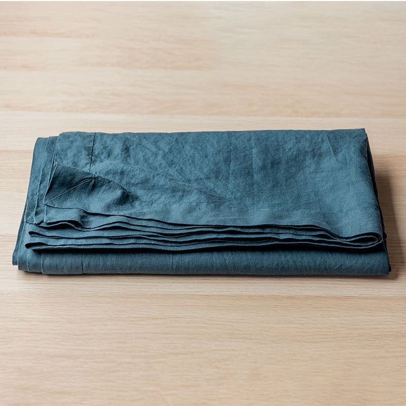 best welcome fashion high quality custom or standard good price white green flex stone washed linen table cloth