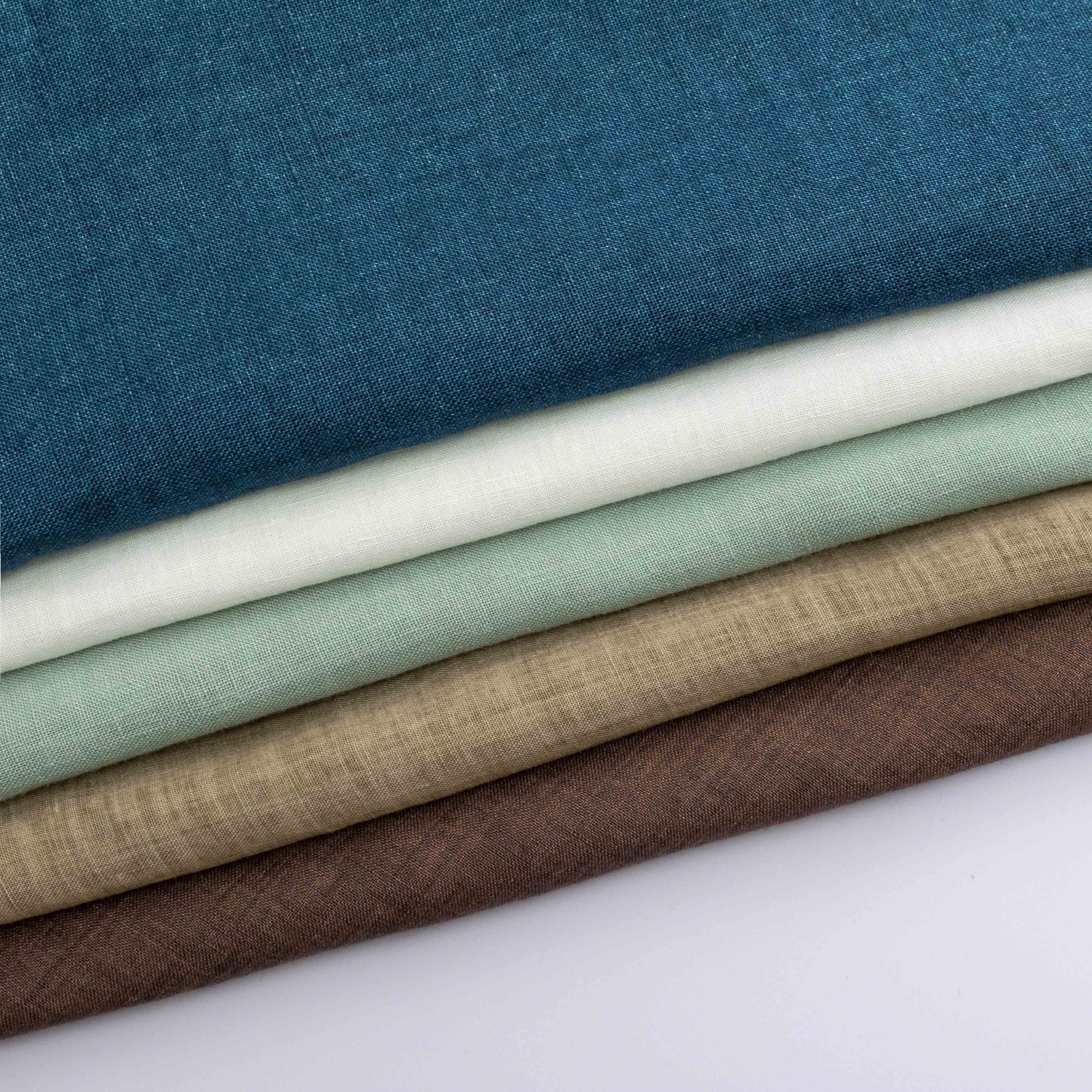 Fabric wholesale China manufacturer Eco-friendly 100% linen Fabric for clothing