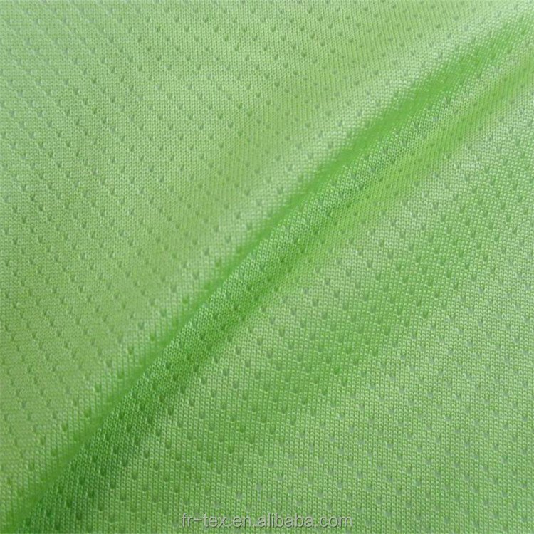 100% microfiber polyester (wicking) moisture wicking micro mesh fabric pinhole mesh