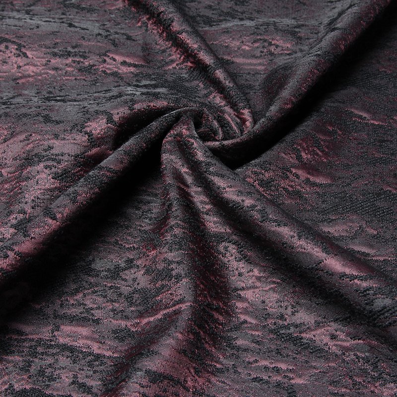 2020 new design Arabic polyester acrylic cashmere wrinkling 3D dimensional jacquard women fabric for garment