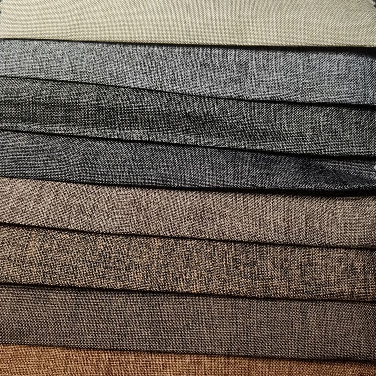 100 Linen Sofa Fabric Printed Linen Fabric Wholesale Flax Linen Sofa Upholstery