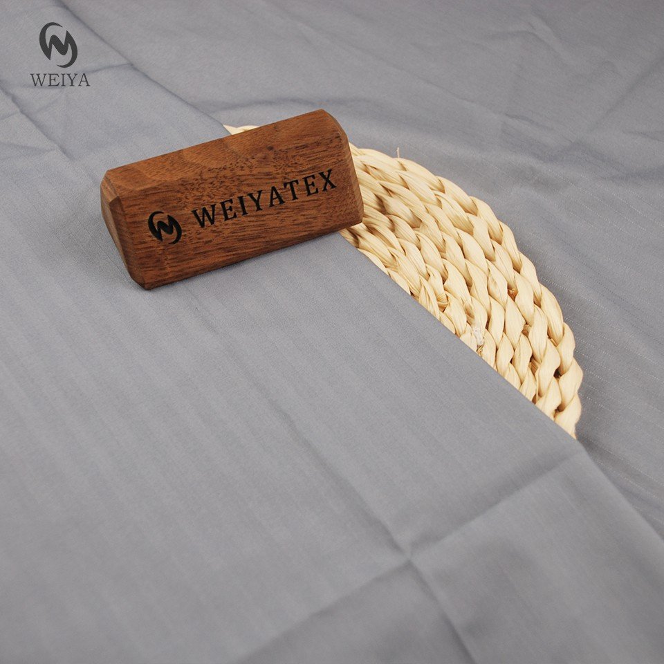 Stretch uniform workwear cavalry herringbone blended spandex polyester bamboo fiber fabric