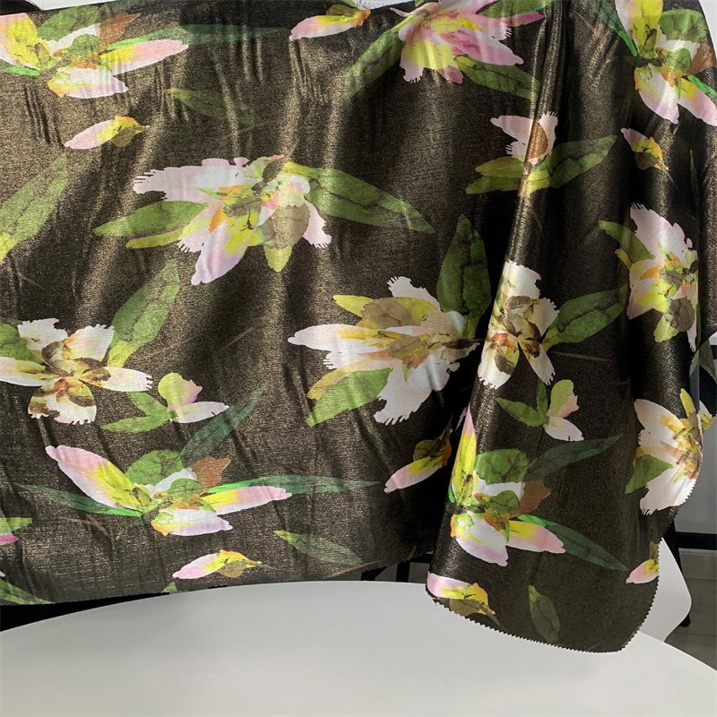 OEM/ODM Recycle Repreve Environmental Reproducible Breathable Softskin Anti-static Print 100% Polyester Print Upholstery Fabric