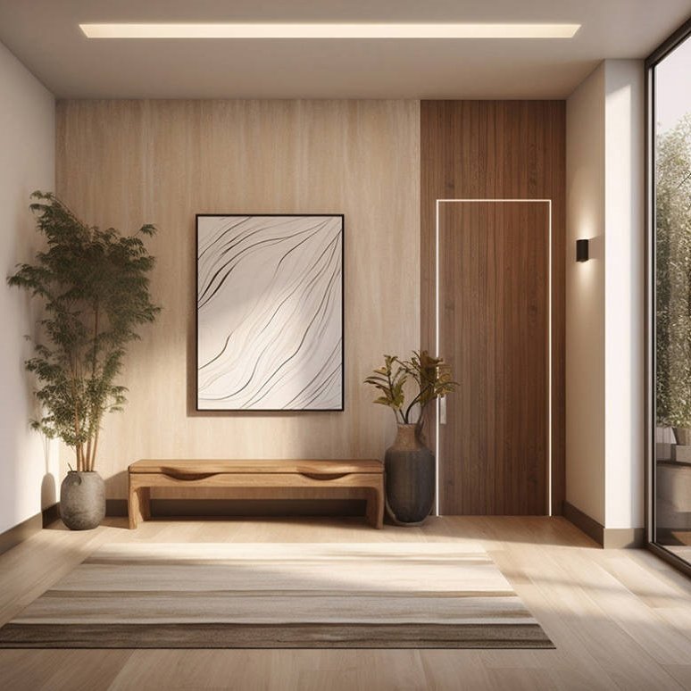 Modern Style Indoor Flexible Carbon Crystal Board Bamboo Charcoal Wood Veneer for Decoration