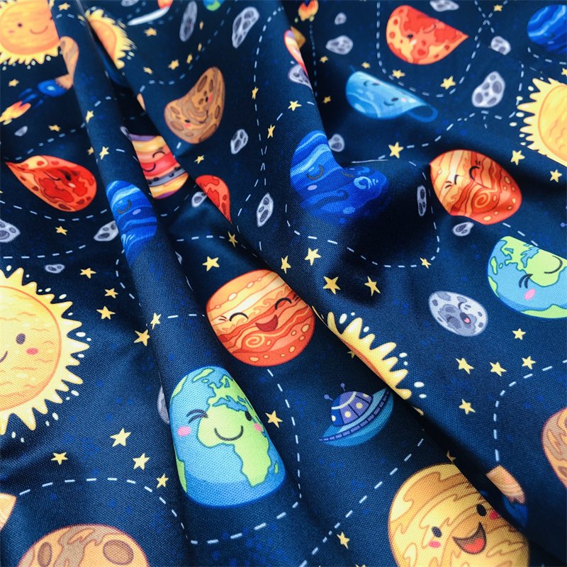 New Design Digital Printing 100% Polyester Waterproof PUL Fabric For Diaper Accept Customization