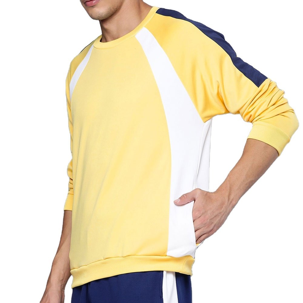 Sustainable and Eco-Friendly Sweatshirts 2024" Bamboo Fiber Lightweight 100% Cotton Customized Men's Pullover Sweatshirt