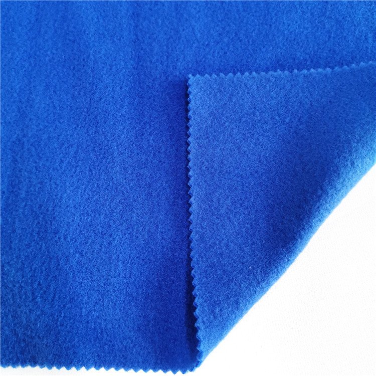 Popular basic item 100% polyester good quality FDY polar fleece fabric in rolls for hoodie