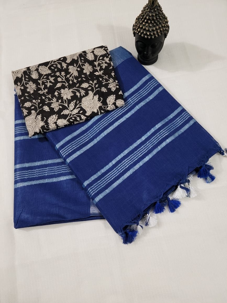 Handmade Pure Silk Saree Handwoven Handprinted Indian Pakistani Style Wedding Casual Wear Dress Net Fabric High Quality Export