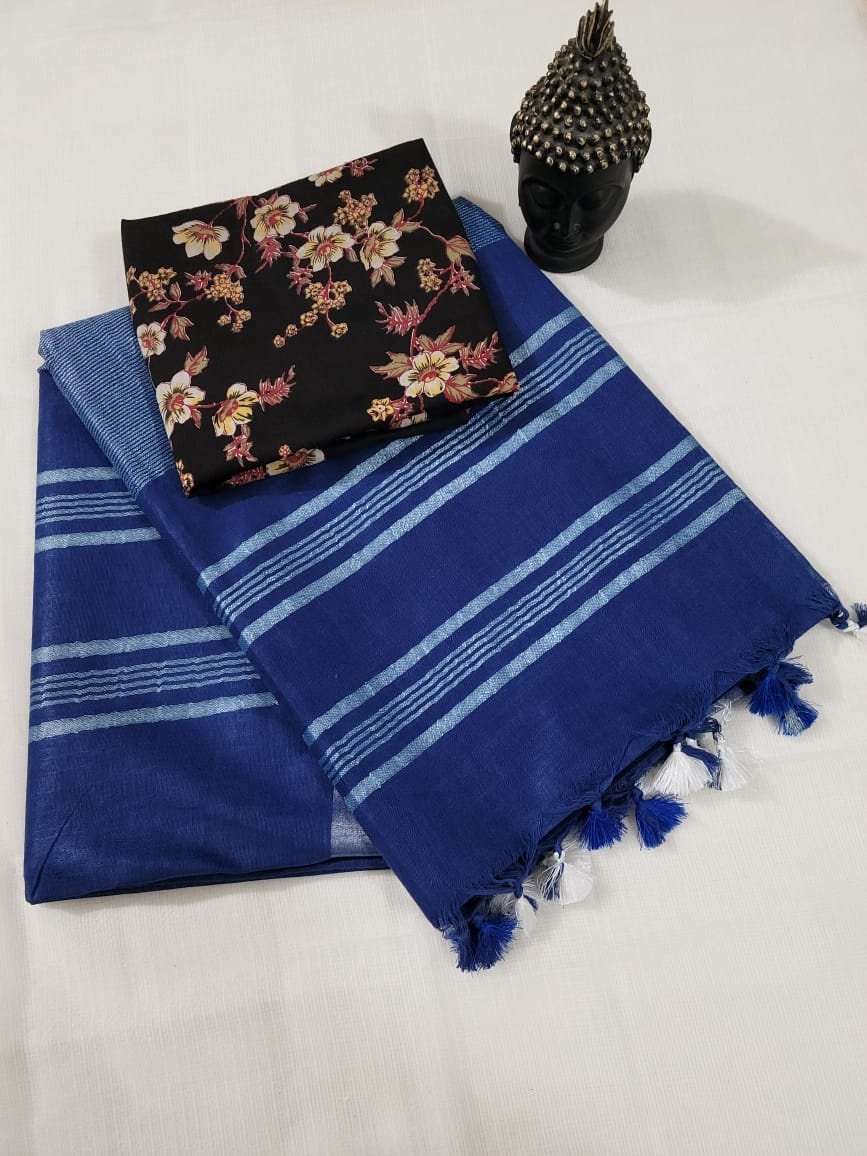 Handmade Pure Silk Saree Handwoven Handprinted Indian Pakistani Style Wedding Casual Wear Dress Net Fabric High Quality Export