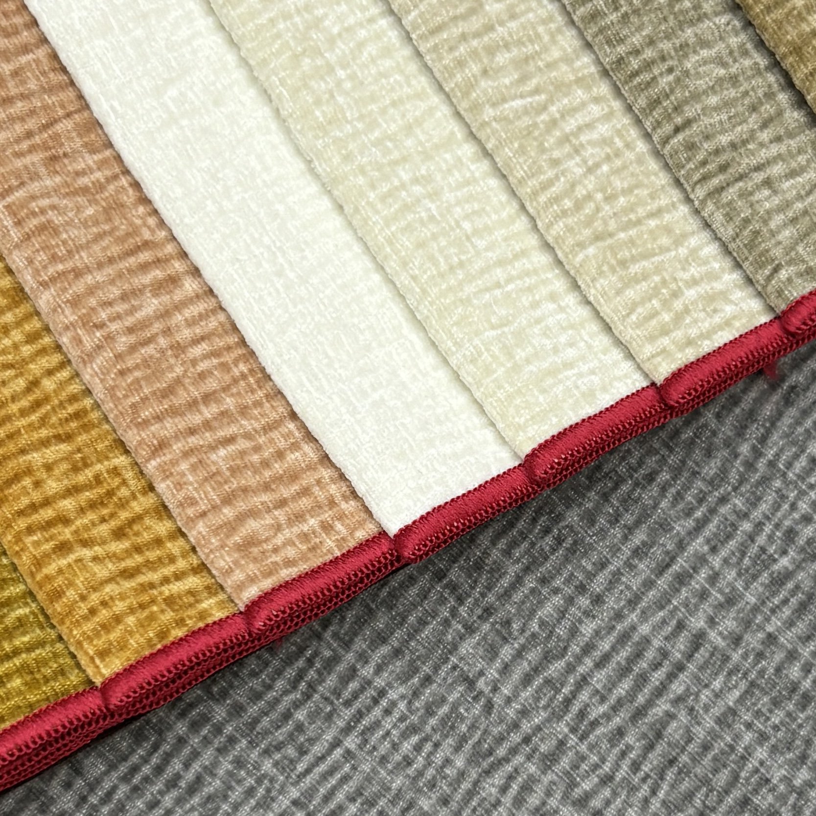 Weipai 2024 Best Waterproof Abrasion-resistant 430gsm 143cm Pile Stock Chenille Curtain fabric