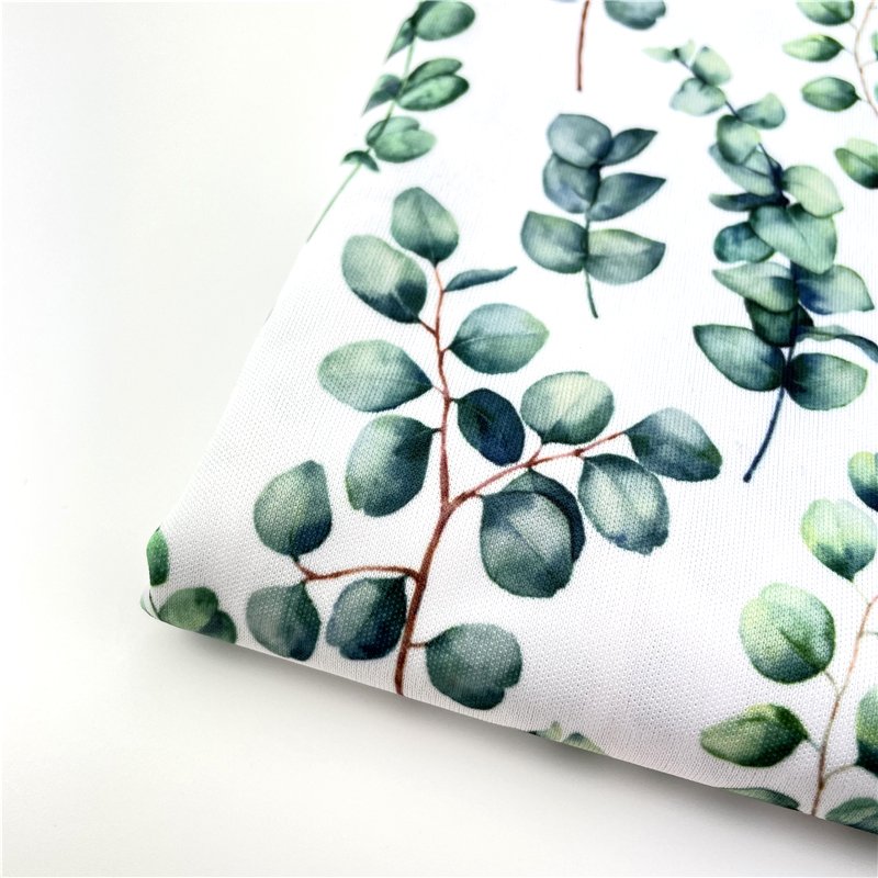 Customize waterproof 100% polyester diaper material printed pul wet bag fabric