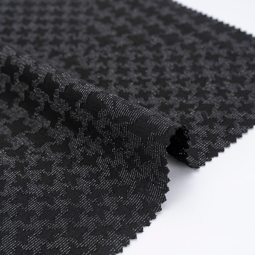 China factory sale abaya fabric uniquely designed jacquard skirt fabric