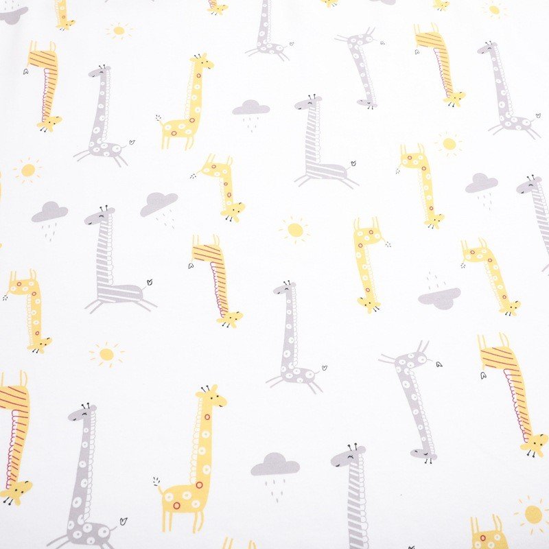 Custom Printed Bamboo Jersey Knit Fabric 95% Organic Bamboo 5% Spandex for Shirts and Underwear