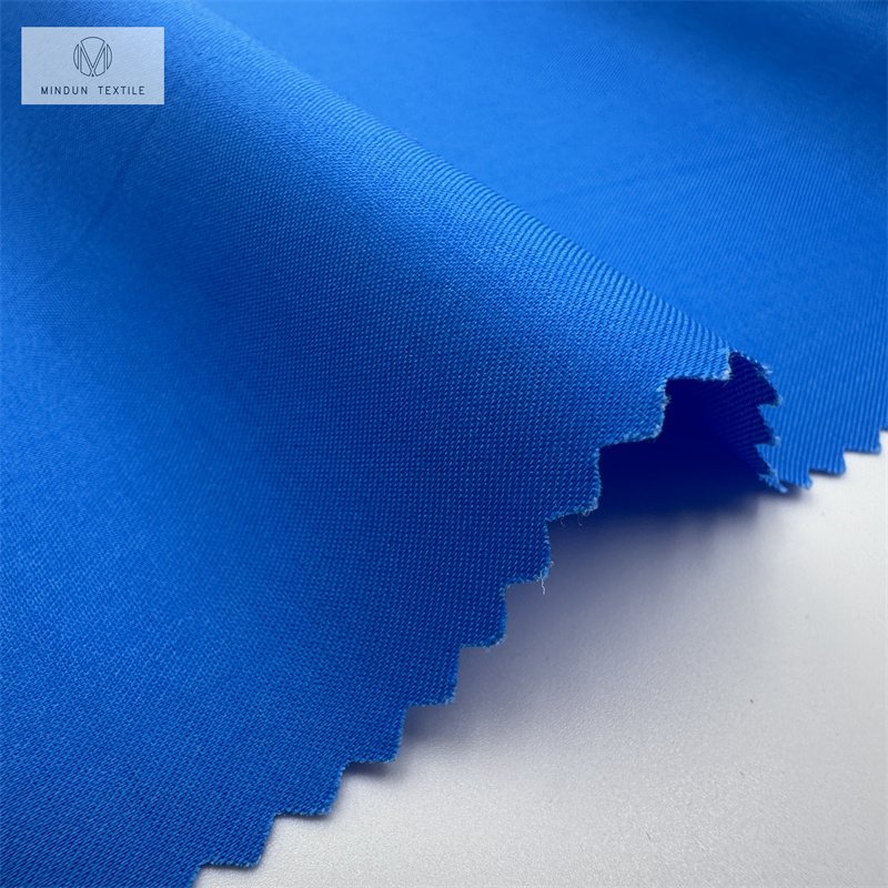 Mindun High Quality 150 Gsm Bamboo Fiber Fabric 70% Polyester 27% Bamboo 3% Spandex Fabric For Pyjamas Clothing
