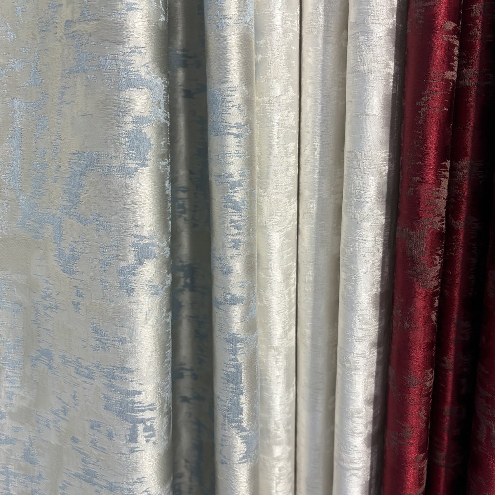 Blackout Curtain Fabrics 100% Polyester Jacquard Dressing Room Living Room Hotel Home Textile Fabric for Curtain