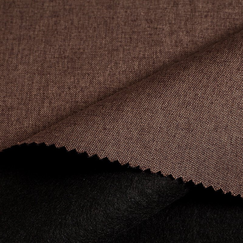 Bomar LYT-M002 Factory Stock 45colors cheaper Stock Solid Plain color composite imitation Linen 100% Polyester Plain sofa fabric