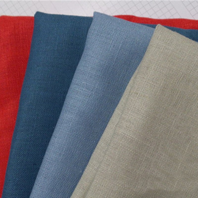 Breathable High Quality 100% Linen Fabric For Coat, 100% Linen Cloth Material Fabric With Woven For Garments