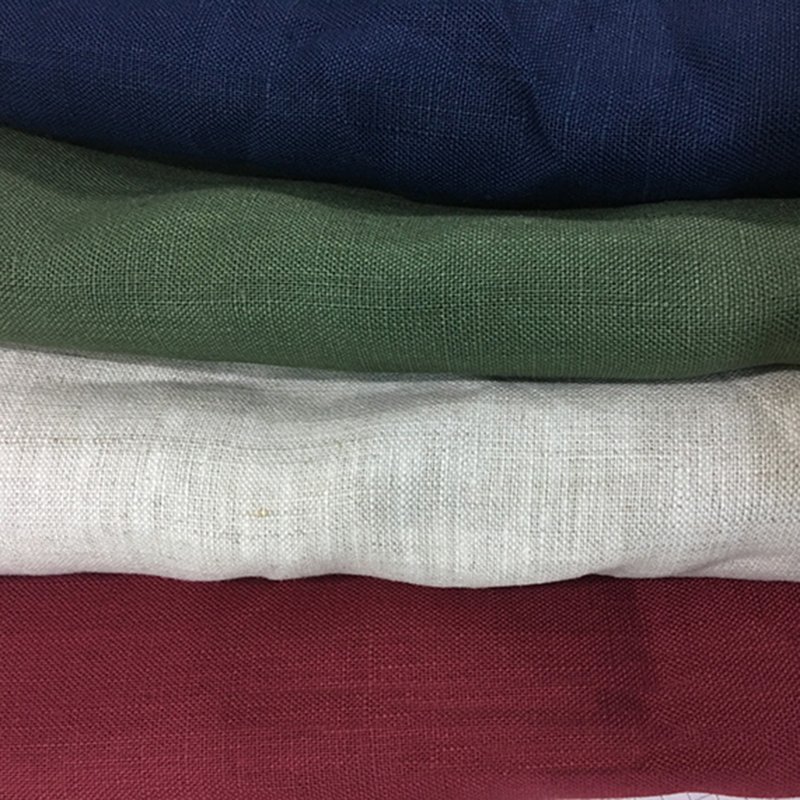 Breathable High Quality 100% Linen Fabric For Coat, 100% Linen Cloth Material Fabric With Woven For Garments