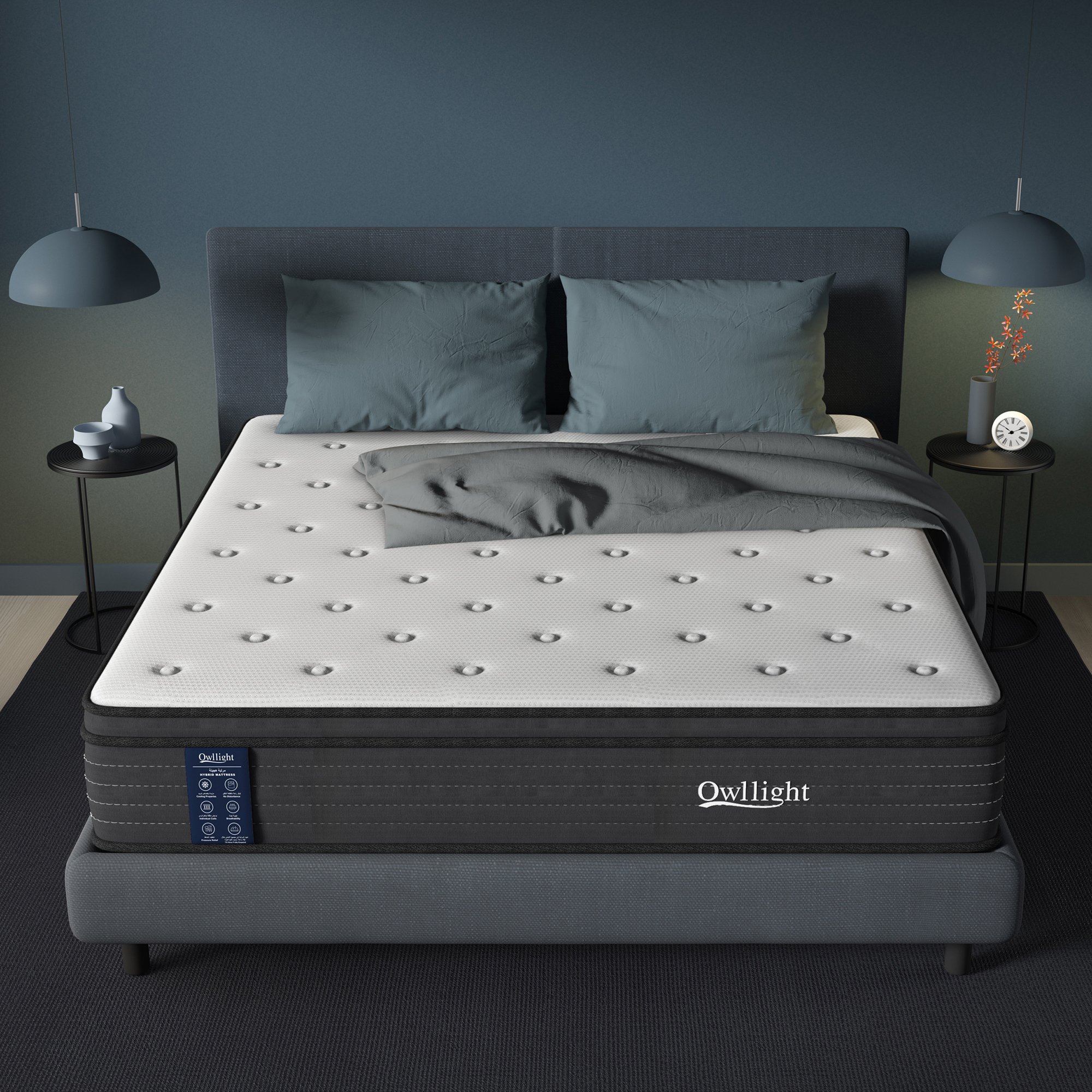 High Quality Compressed Roll Up Mattresses Queen Size Memory Foam Luxury Hotel Mattress With High Quality Custom