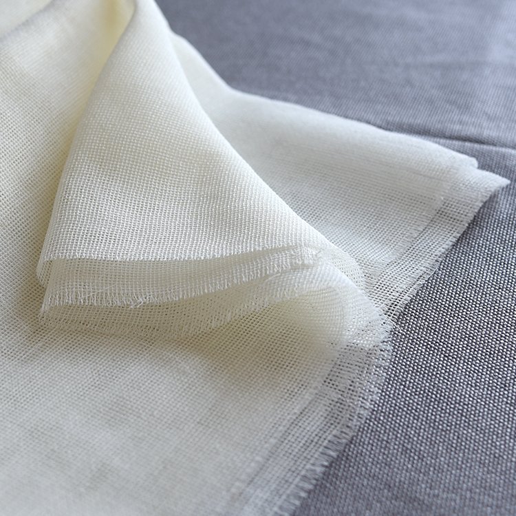 Factory Sale 100% Polyester Transparent Sheer Flame Retardant Fabric Mesh Fabric For Curtain