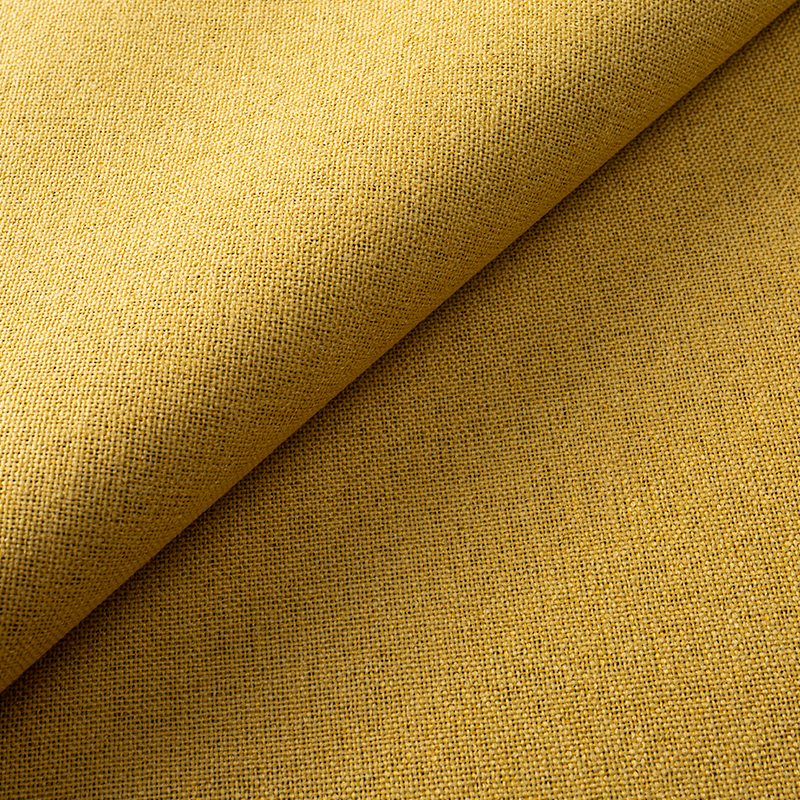 high quality luxury linen look 100% polyester curtain sofa fabrics for living room and bed room