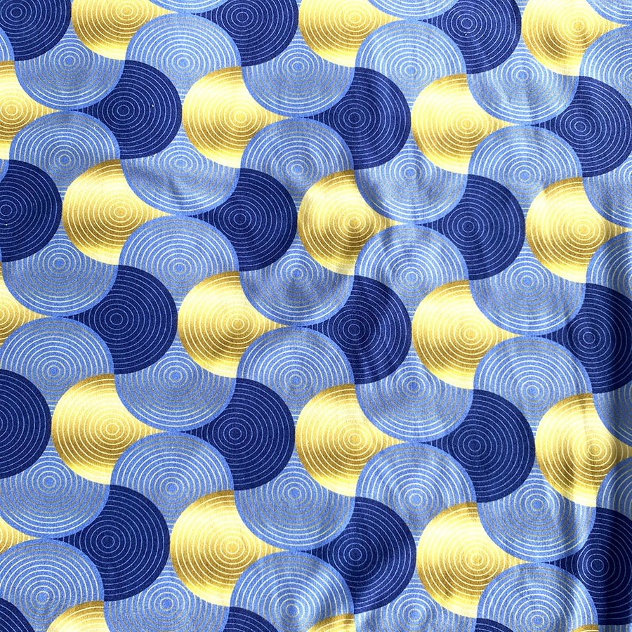 High Quality custom digital Print bamboo lycra knitted fabric