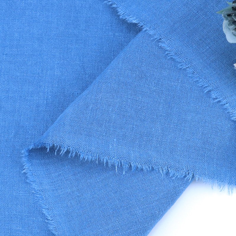 manufacture 9S 206gsm 100% linens fabric for dress