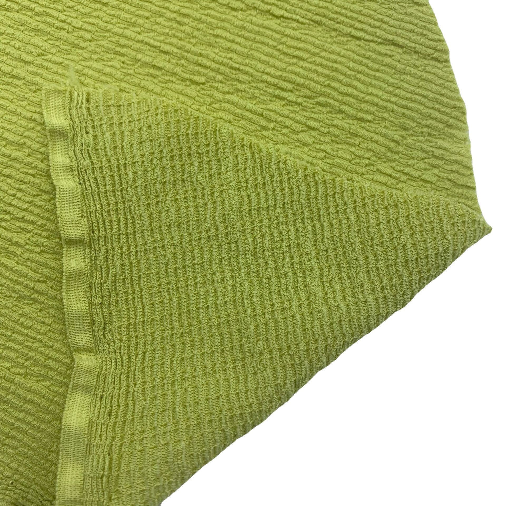 China Supplier Textile Solid Dyed 95% Polyester 5% Spandex Warp jacquard fabric Crepe Fabric Knitted