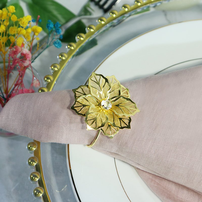 High Quality Customize Your Table Made Embroidered Linen Napkins Settings