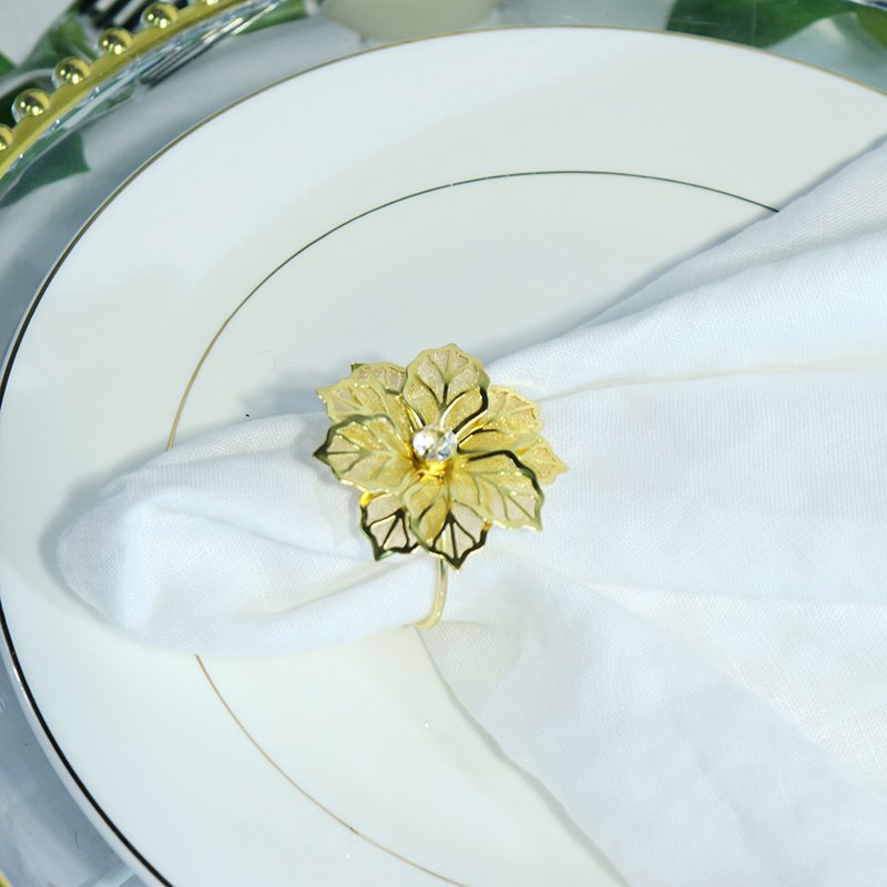 High Quality Customize Your Table Made Embroidered Linen Napkins Settings