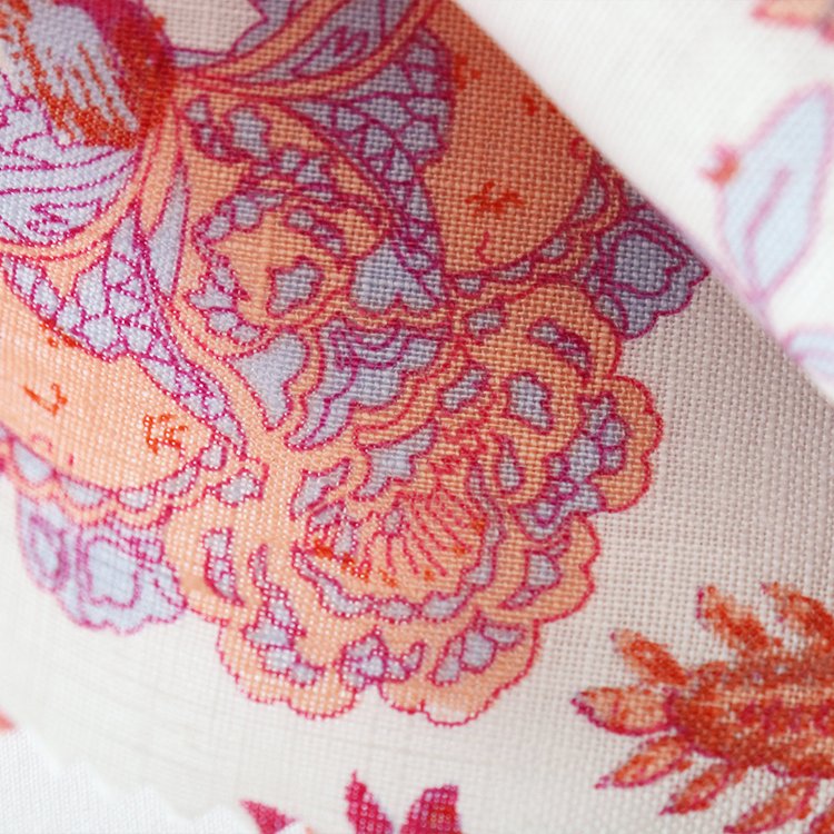 Custom Skin-friendly 100% Linen Textile Fabric Printed Floral Breathable Linen Linen Fabric for Shirt Poplin Fabric Woven Plain