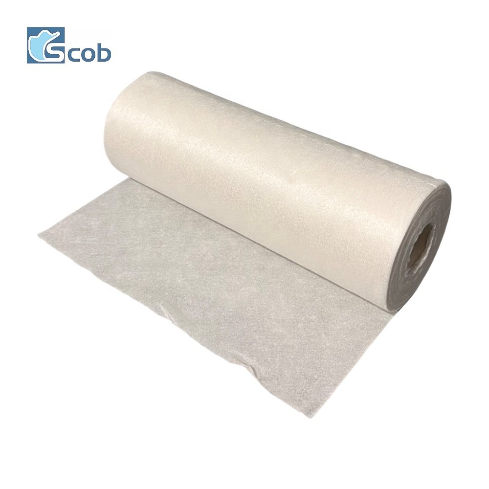 Biodegradable Rayon Bamboo cleaning cloths Sustainable Eco Friendly bamboo dish cleaning roll wipes