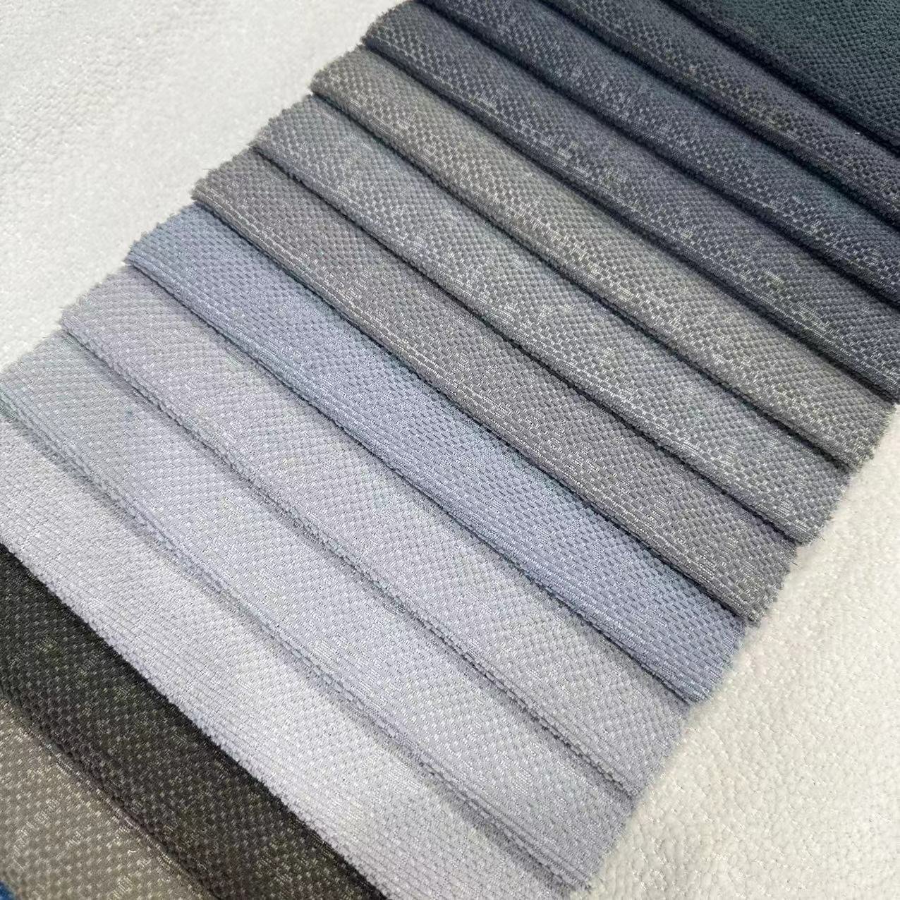 23001- polyester home textile sofa fabric for plain Comfortable Warm Upholstery Pillow linen curtain fabrics For Home