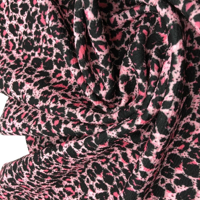 Liverpool Knit Fabric for Big Bow Headbands Print Bullet Fabric Customized 100% Polyester Jacquard Baby Clothing or Accessories