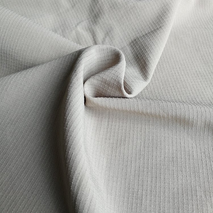 30 washes high color fastness polyester spandex 4 way stretch ripstop with wicking anti-uv 50+ sport active wear using fabric