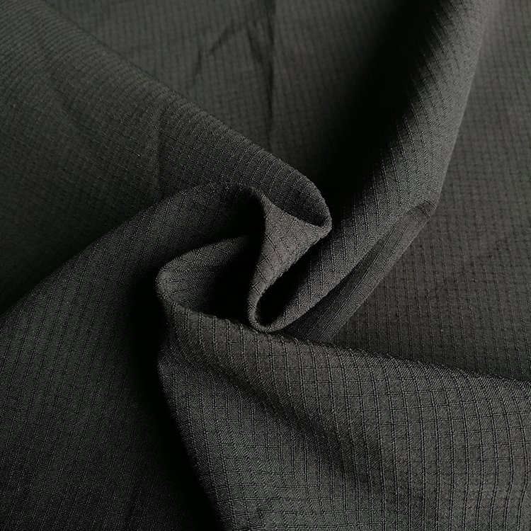 30 washes high color fastness polyester spandex 4 way stretch ripstop with wicking anti-uv 50+ sport active wear using fabric
