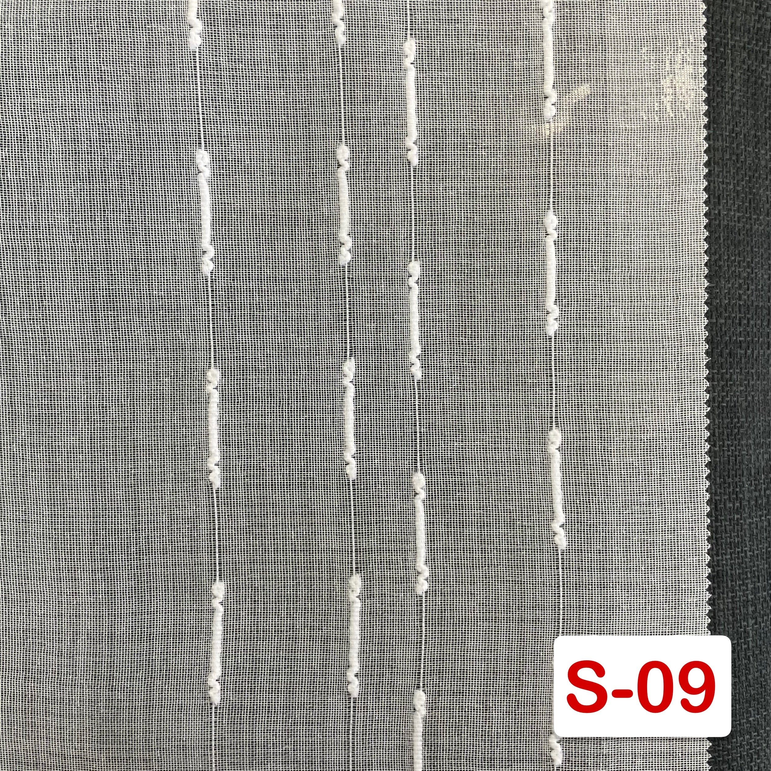 Wholesale Modern Design Voile Net Sheer Curtains Bedroom