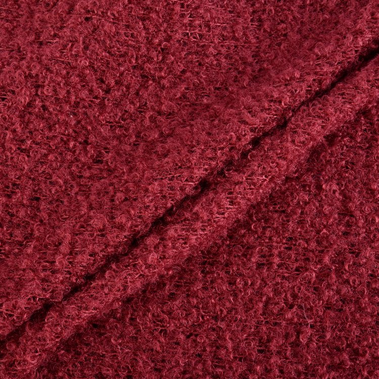 High Quality Dyed Soft Plain Knitting Lightweight 100% Polyester Yarn Fabrics for Sleepwear