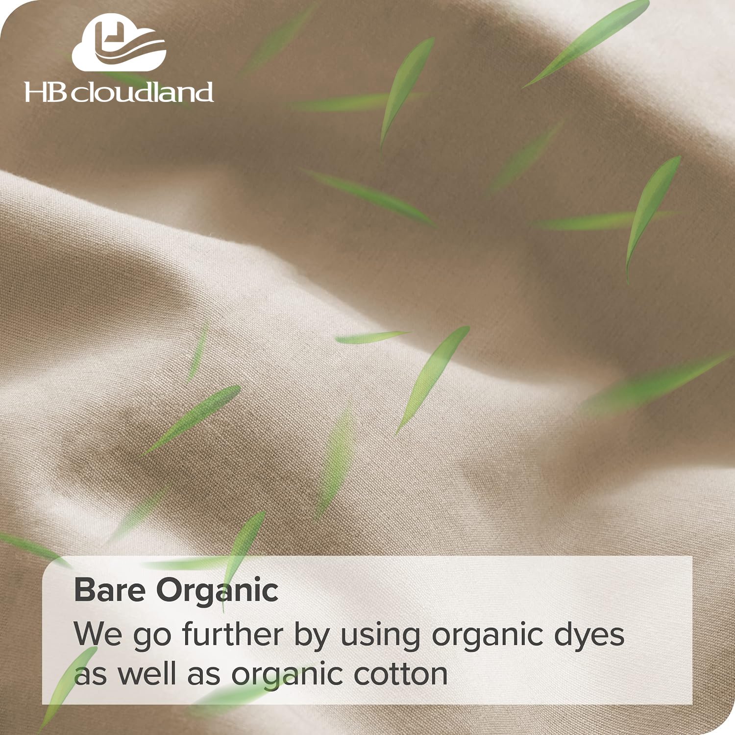 Cloudland 100 lyocell cooling organic viscose bamboo cotton fabric fitted bed sheets home bedding sets