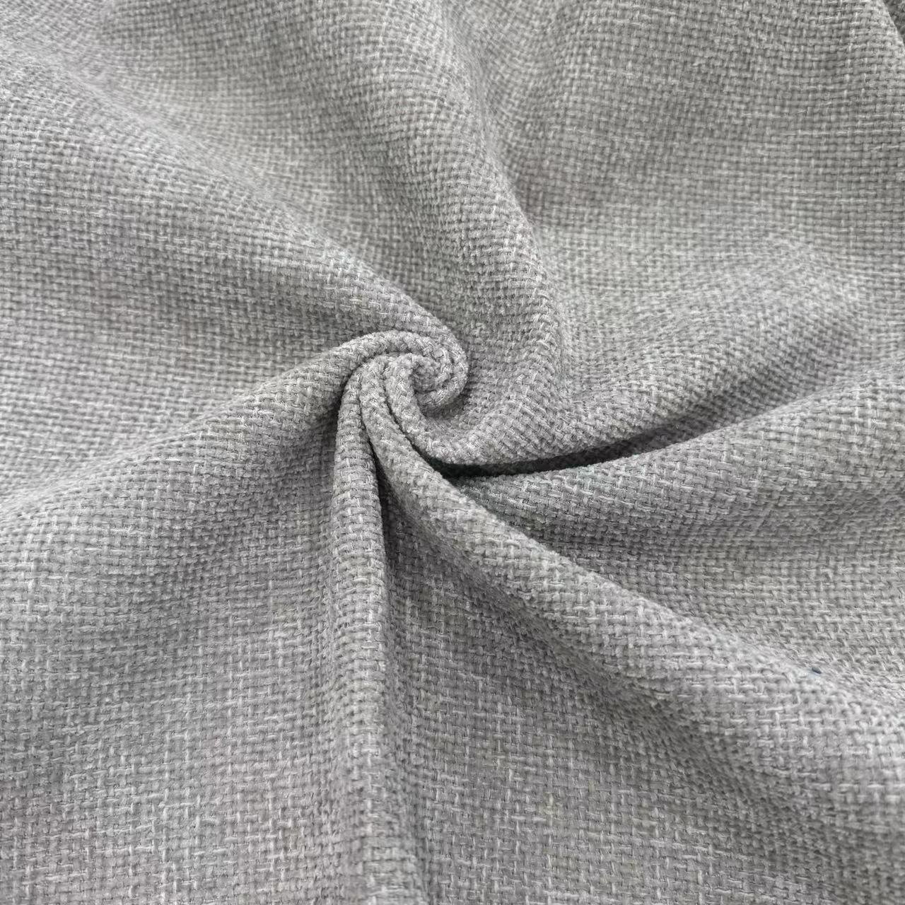 JL6231 - polyester home textile sofa fabric for plain Comfortable Warm Upholstery Pillow linen curtain fabrics For Home