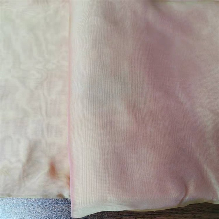 Hot sale organic eco-friendly bamboo silk chiffon fabric for ladies dresses