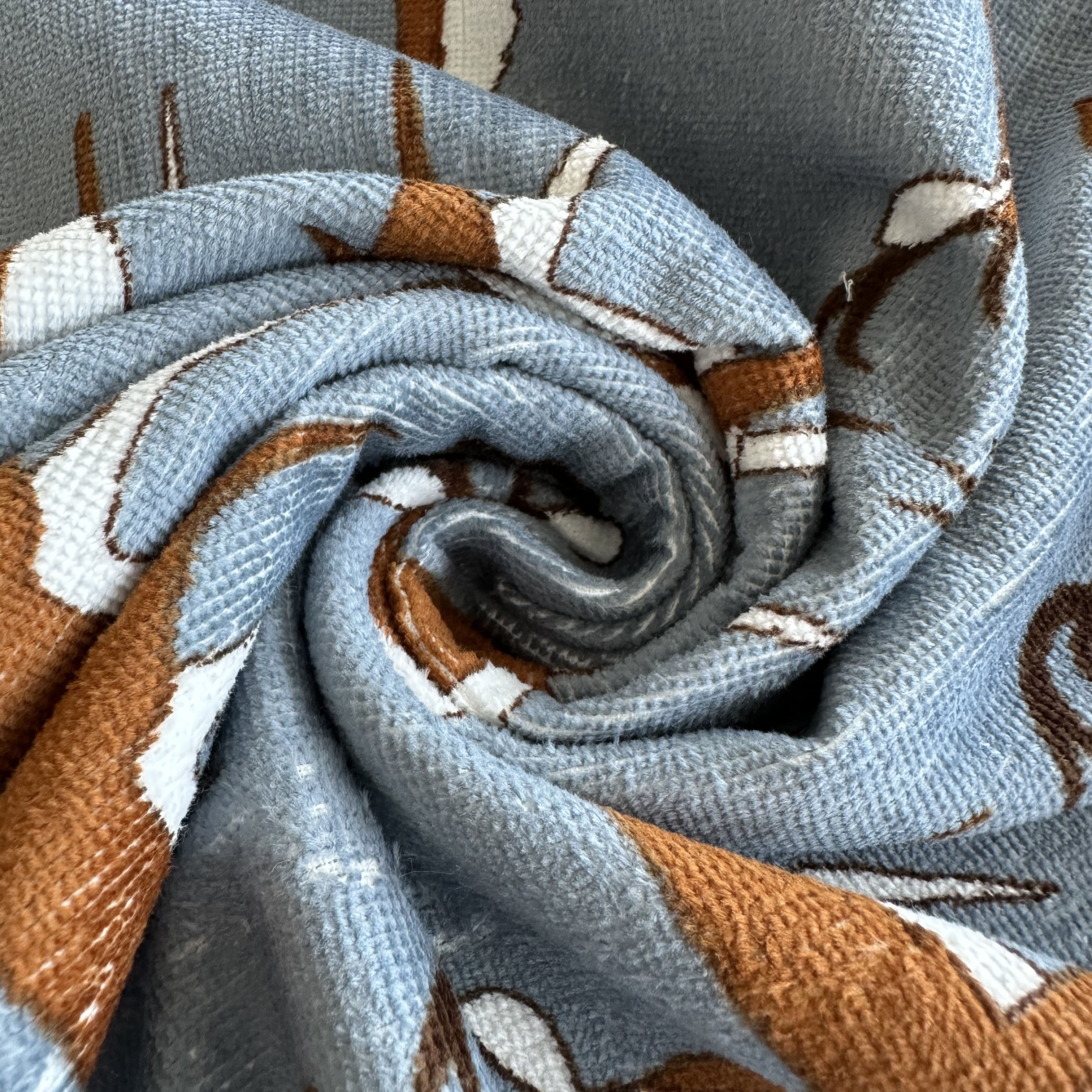 70% Bamboo 30%organic cotton towel terry fabric OCS certified
