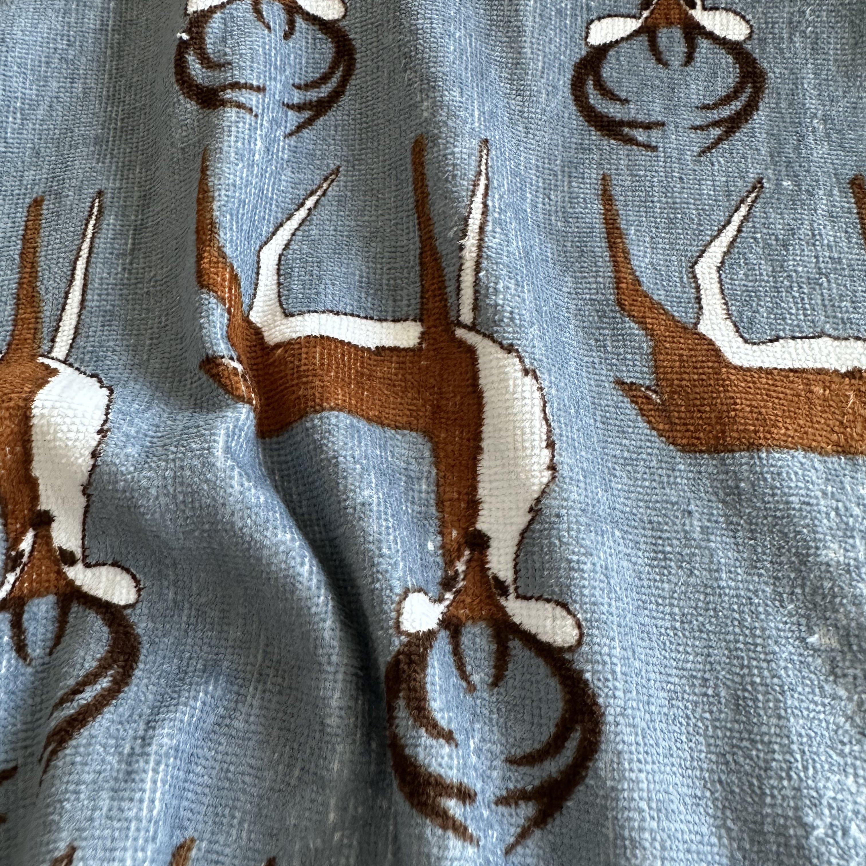 70% Bamboo 30%organic cotton towel terry fabric OCS certified