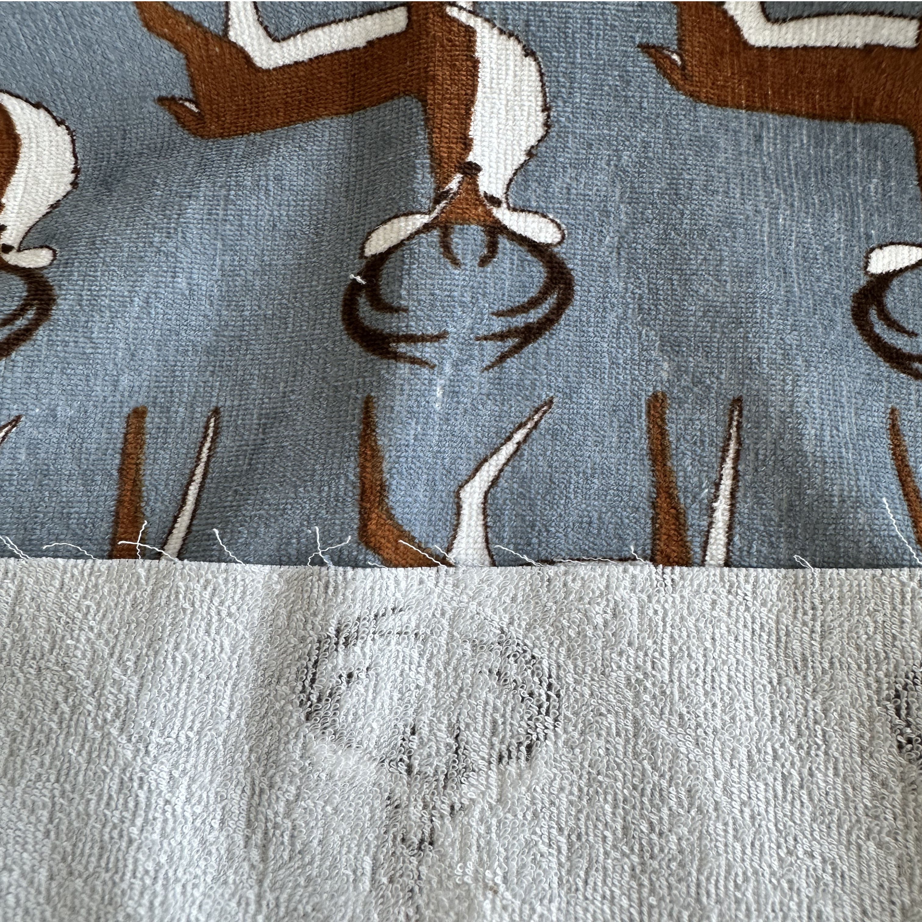 70% Bamboo 30%organic cotton towel terry fabric OCS certified
