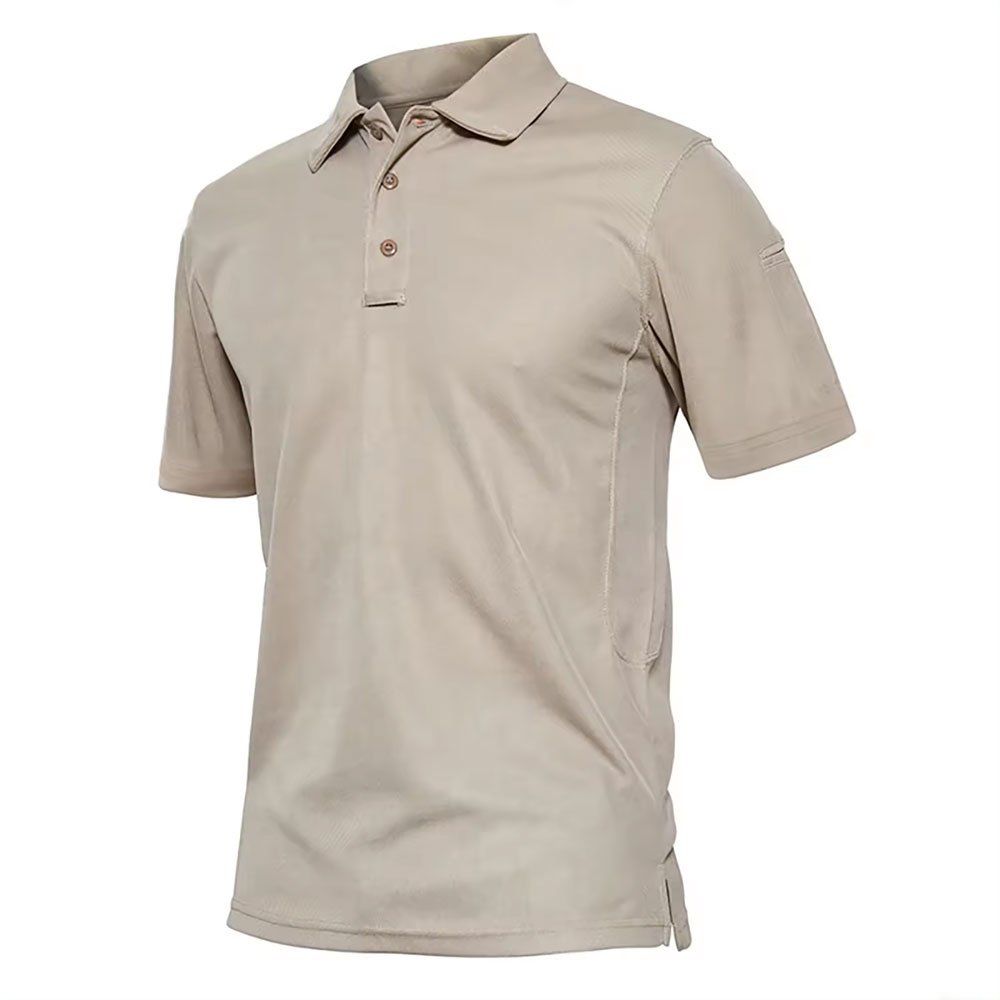 Hot Selling New Unique Design Plus Size Solid Colors Half Sleeves Men Polo T-Shirt New Arrival Quick Dry Men Polo T-Shirts 2024